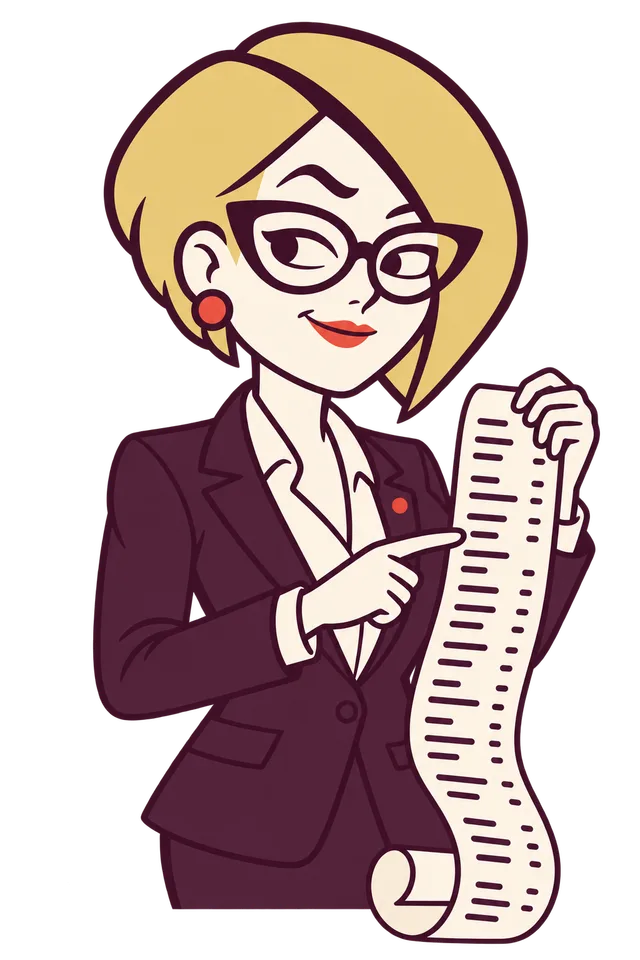 Sue Karen: Keep the receipt
